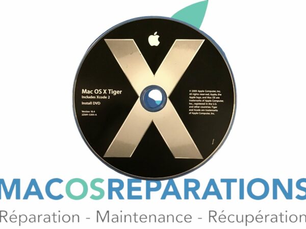 Mac OS X 10.4 Tiger DVD