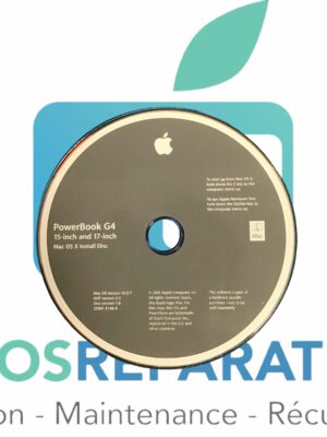 PowerBook G4 15-inch and 17-inch Mac OS X Install Disc