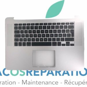 TOPCASE CHÂSSIS AVEC CLAVIER FRANCAIS AZERTY POUR MACBOOK PRO 15" A1398