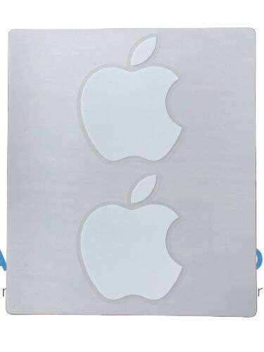 Autocollants logo Apple 2x2 original - MAC OS REPARATIONS