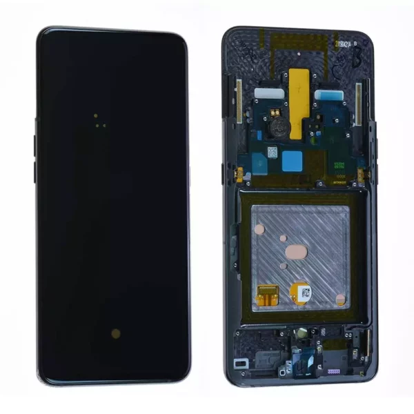Écran Samsung Galaxy A80 (A805F) Noir + Châssis Origine