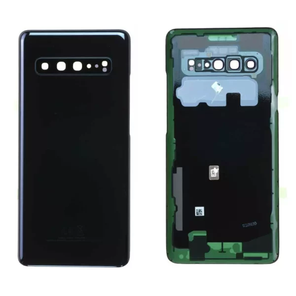 Vitre arrière Samsung Galaxy S10 5G (G977B) Noir Origine