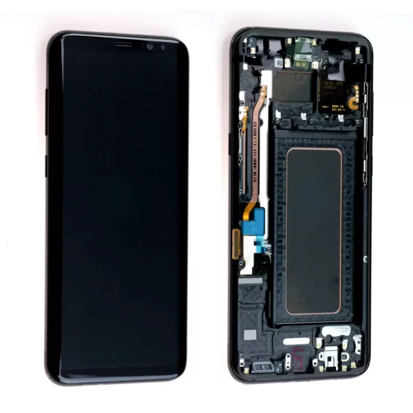 Écran Samsung Galaxy S8+ (G955F) Noir Carbone + Châssis Origine