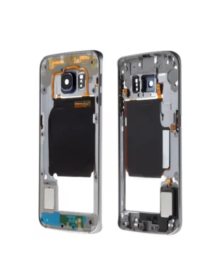 Châssis central Samsung Galaxy S6 Edge (G925F) Noir Cosmos