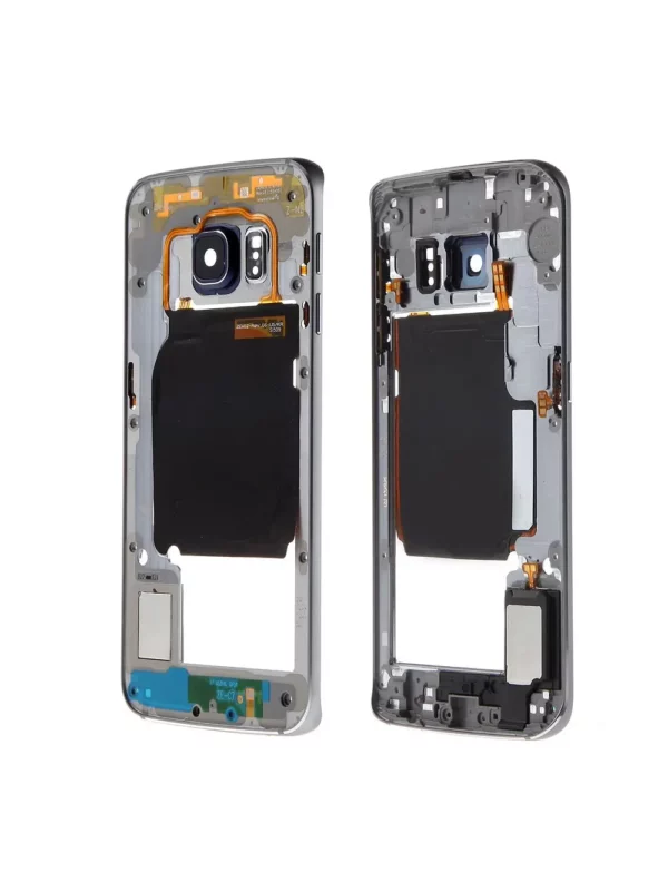 Châssis central Samsung Galaxy S6 Edge (G925F) Noir Cosmos