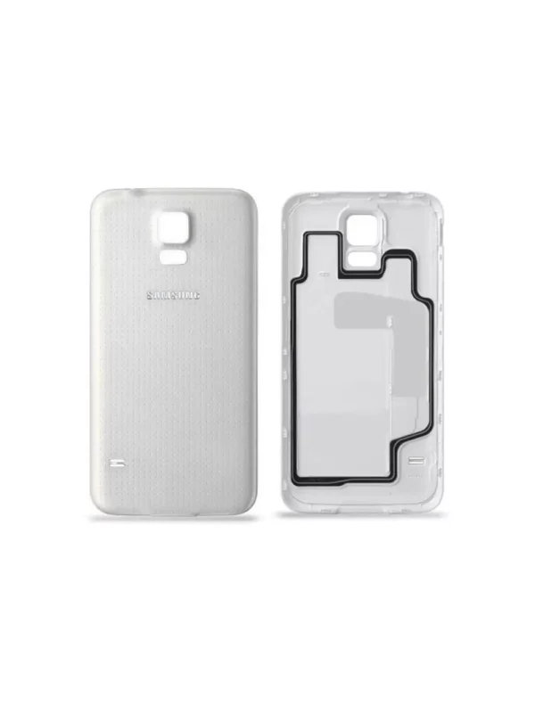 Coque arrière Samsung Galaxy S5 (G900F) Blanc