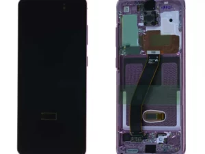 Écran Samsung Galaxy S20 4G (G980F) / S20 5G (G981B) Rose + Châssis Origine