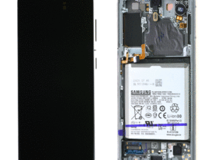 Ecran Samsung Galaxy S21 5G (G991B) Blanc + Châssis + Batterie Origine
