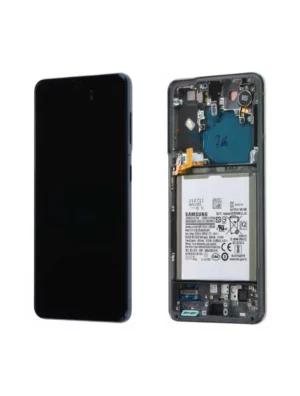 Écran Samsung Galaxy S21 5G (G991B) Gris + Châssis / Batterie Origine