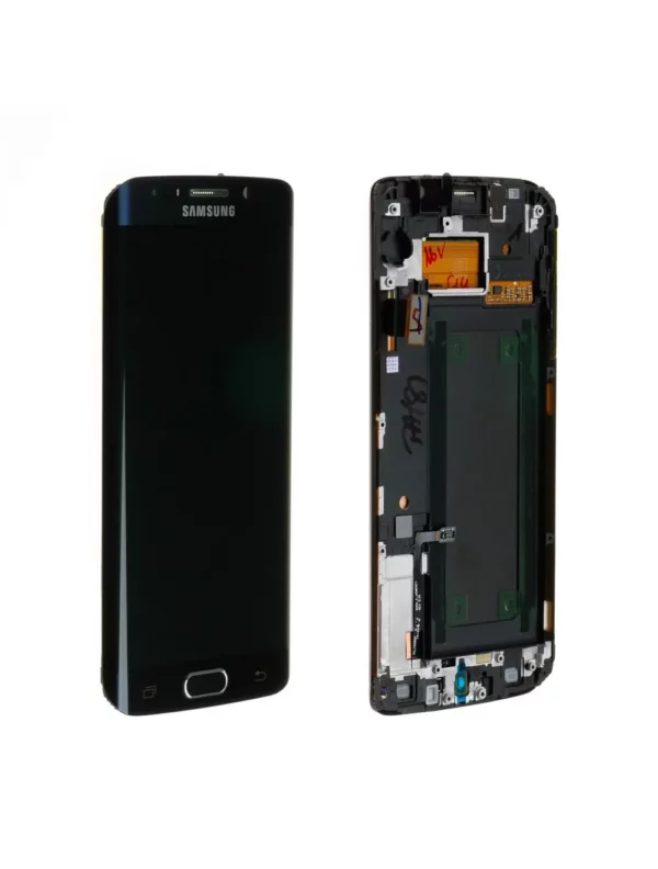Écran Samsung Galaxy S6 Edge (G925F) Noir Cosmos + Châssis Origine