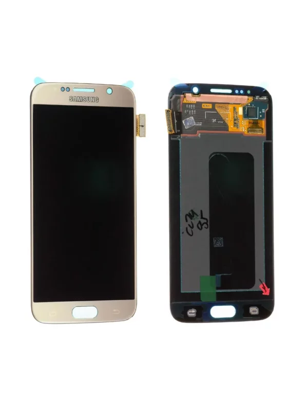 Écran Samsung Galaxy S6 (G920F) Or Stellaire Origine
