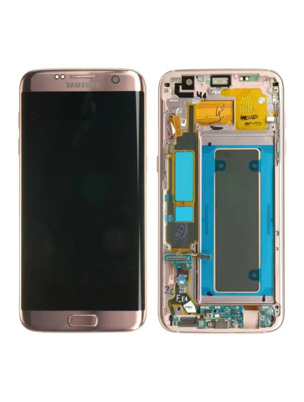 Écran Samsung Galaxy S7 Edge (G935F) Rose + Châssis Origine