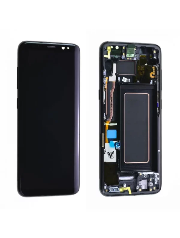 Écran Samsung Galaxy S8 (G950F) Noir Carbone + Châssis Origine