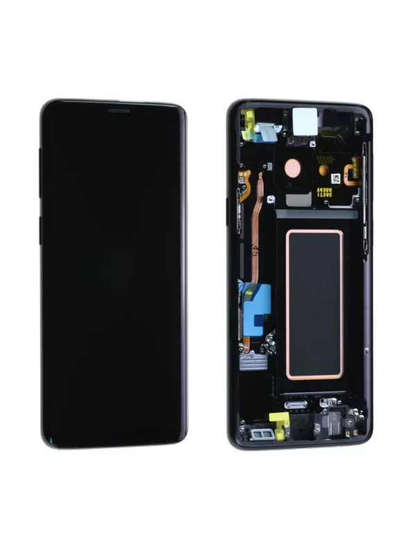 Écran Samsung Galaxy S9 (G960F) Noir Carbone + Châssis Origine