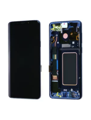 Écran Samsung Galaxy S9+ (G965F) Bleu Corail + Châssis Origine