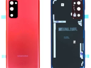 Vitre Arrière Samsung Galaxy S20 FE 4G (G780F) / S20 FE 5G (G781B) Rouge Origine