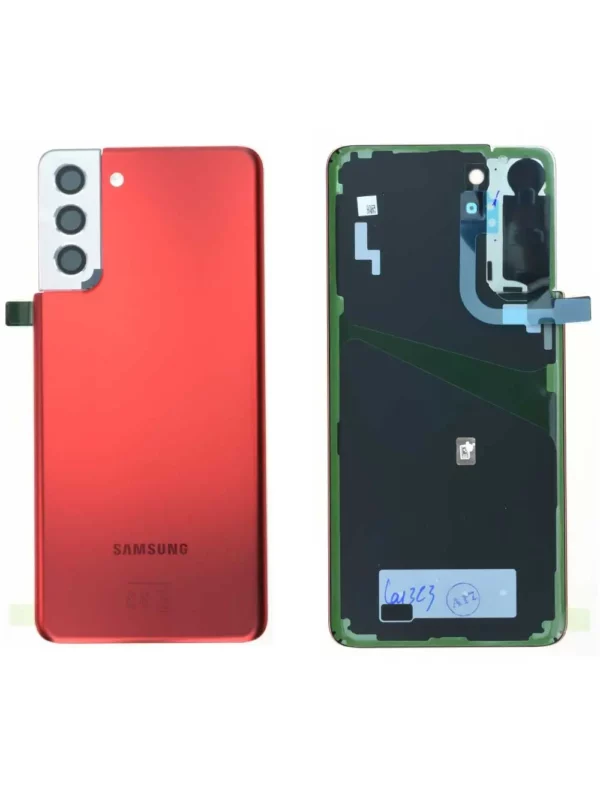 Vitre Arrière Samsung Galaxy S21+ 5G (G996B) Rouge Origine