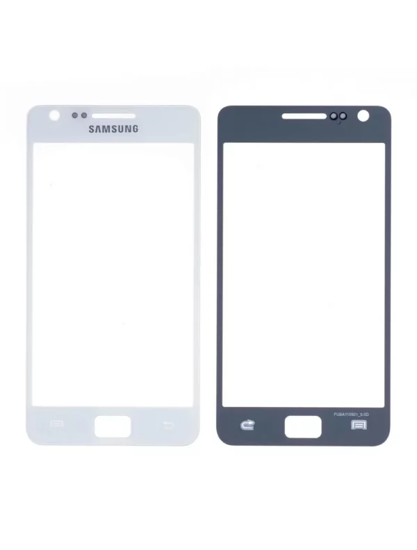 Vitre Samsung Galaxy S2 i9100 Blanc