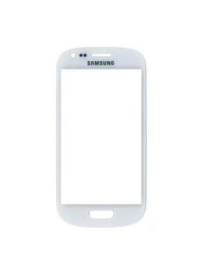 Vitre Samsung Galaxy S3 Mini (i8190) Blanc