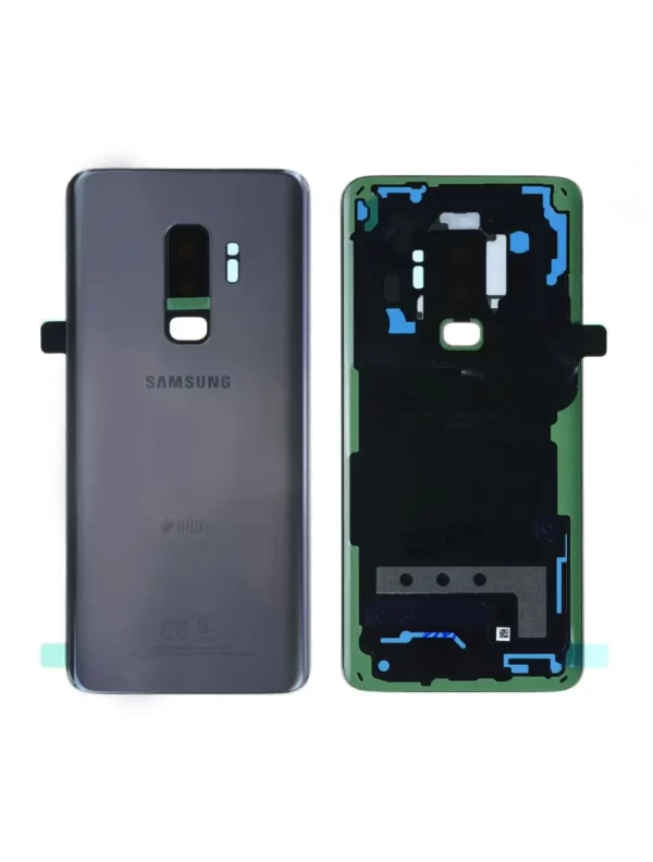Vitre arrière (Duos) Samsung Galaxy S9+ (G965F) Gris Titane Origine