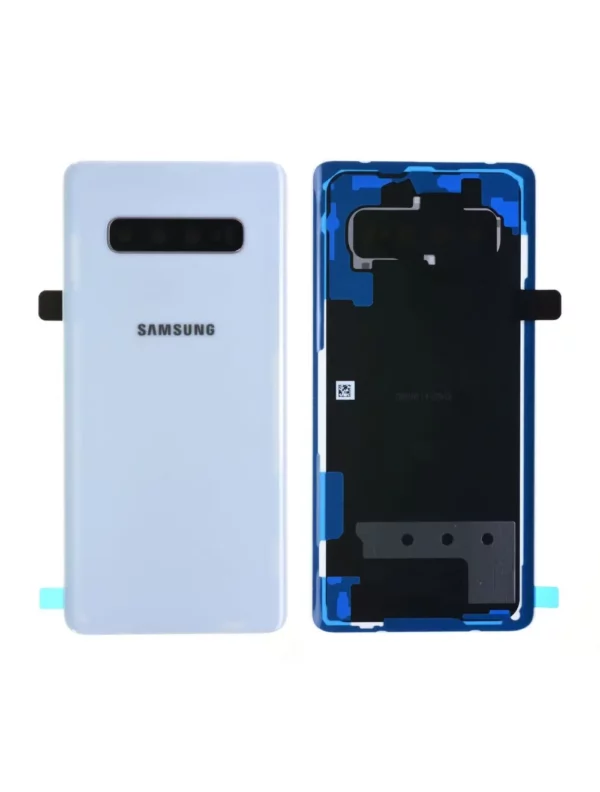 Vitre arrière Samsung Galaxy S10+ (G975F) Blanc Céramique Origine