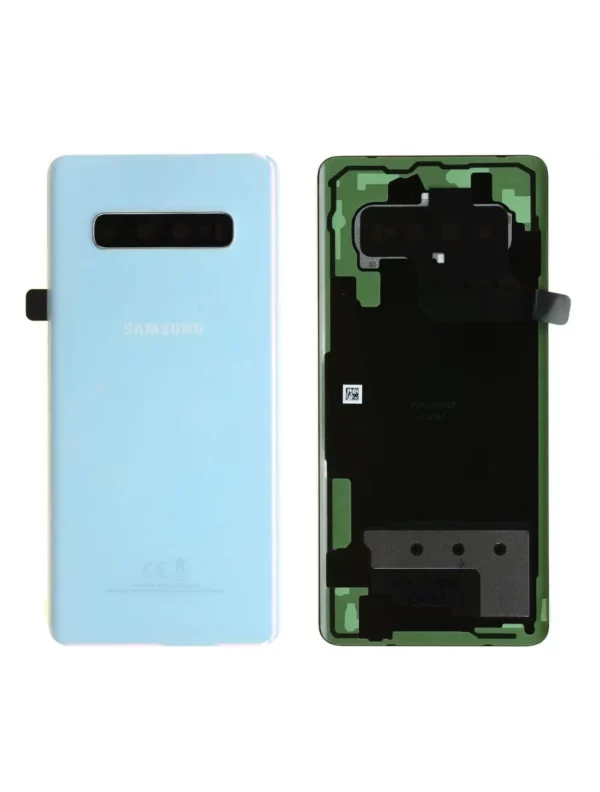 Vitre arrière Samsung Galaxy S10+ (G975F) Blanc Prisme Origine