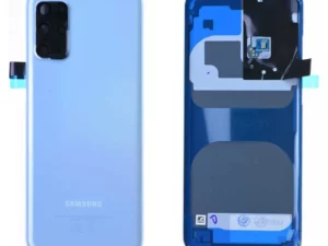 Vitre arrière Samsung Galaxy S20+ 4G (G985F) S20+ 5G (G986B) Bleu Origine