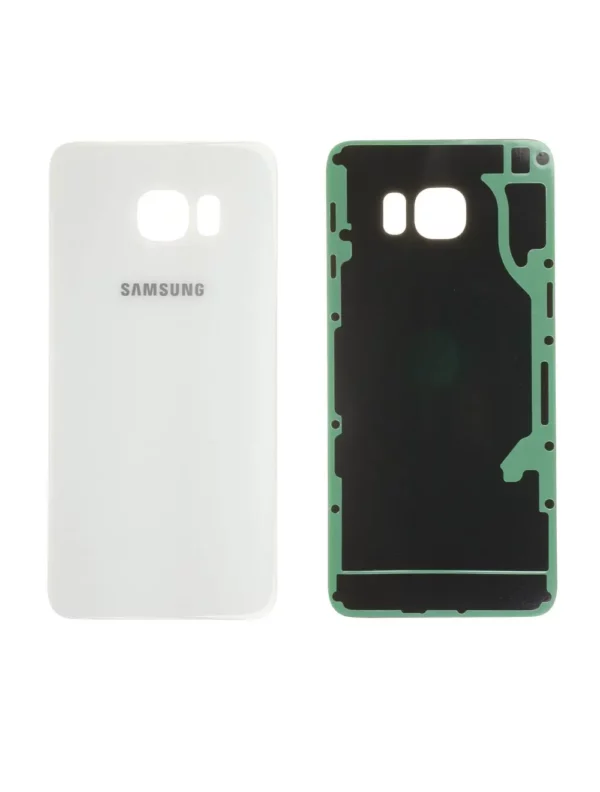 Vitre arrière Samsung Galaxy S6 Edge Plus (G928F) Blanc Astral