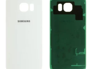 Vitre arrière Samsung Galaxy S6 (G920F) Blanc Astral
