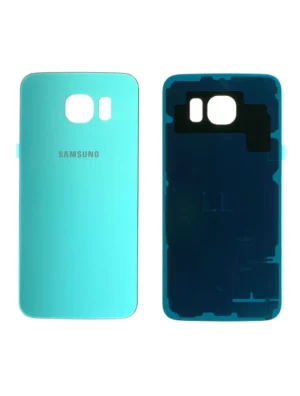 Vitre arrière Samsung Galaxy S6 (G920F) Bleu Topaze