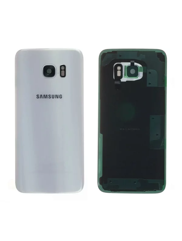 Vitre arrière Samsung Galaxy S7 Edge (G935F) Blanc Perle Origine