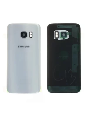 Vitre arrière Samsung Galaxy S7 (G930F) Blanc Perle Origine