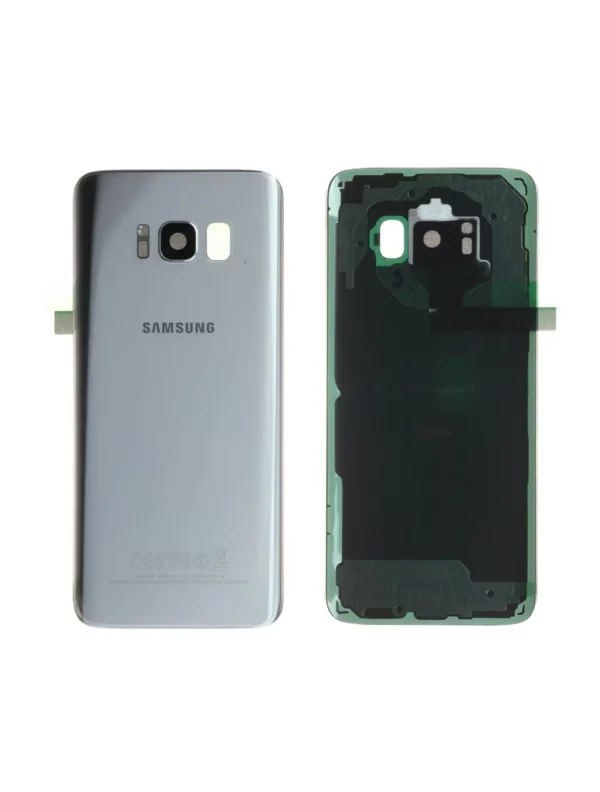 Vitre arrière Samsung Galaxy S8 (G950F) Argent Polaire Origine