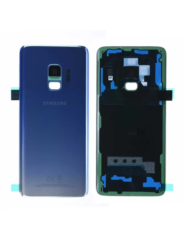 Vitre arrière Samsung Galaxy S9 (G960F) Bleu Polaris Origine