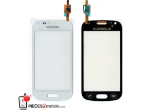 Vitre tactile Samsung Galaxy Trend S7560 S7562 Blanc