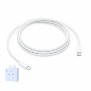 Câble Apple Tissé USB-C vers USB-C (2m) 240W MU2G3ZM/A Blanc Origine