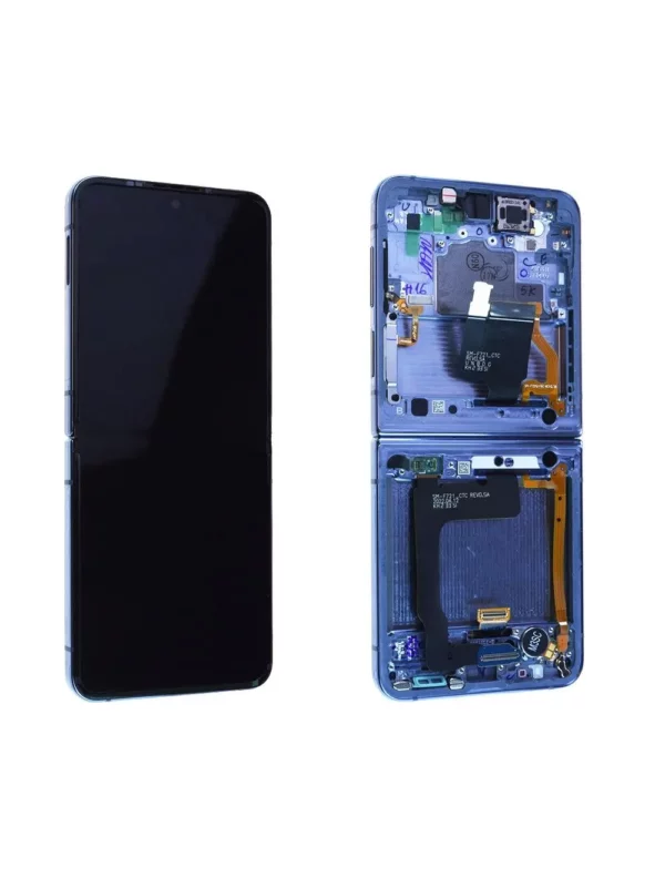 Écran Samsung Galaxy Z Flip4 5G (F721B) Bleu Origine