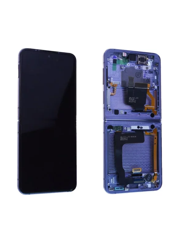 Écran Samsung Galaxy Z Flip4 5G (F721B) Lavande + Châssis Origine