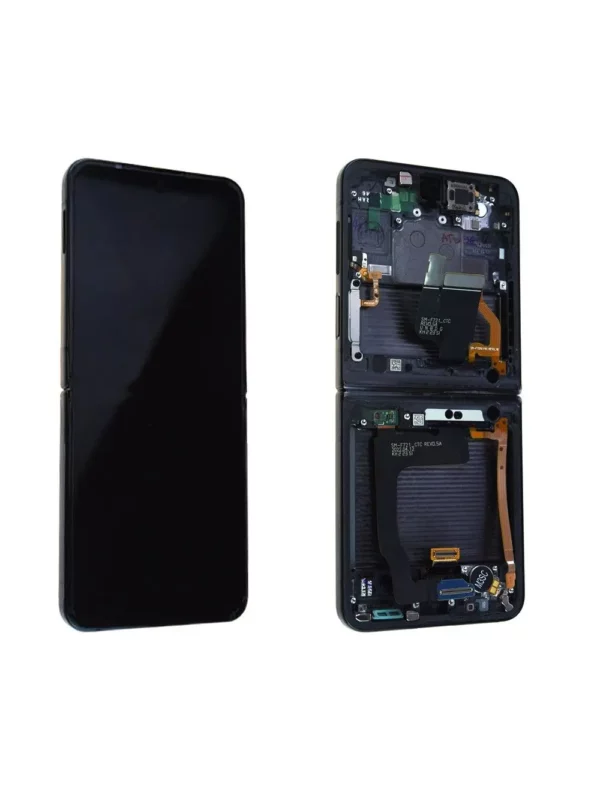 Écran Samsung Galaxy Z Flip4 5G (F721B) Noir + Châssis Origine
