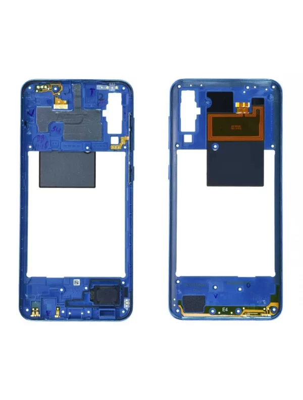 Châssis central Samsung Galaxy A50 (A505F) Bleu