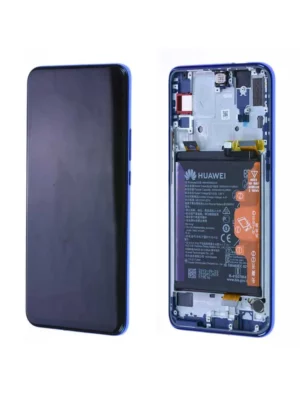 Écran Huawei P Smart Z Bleu + Châssis / Batterie Origine