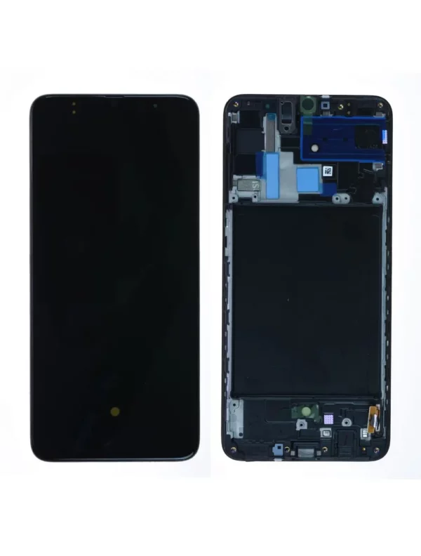 Écran Samsung Galaxy A70 (A705F) Noir + Châssis Origine