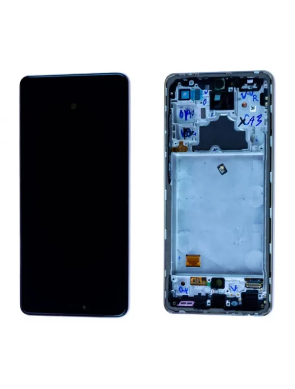 Écran Samsung Galaxy A72 4G (A725F) / A72 5G (A726B) Blanc + Châssis Origine