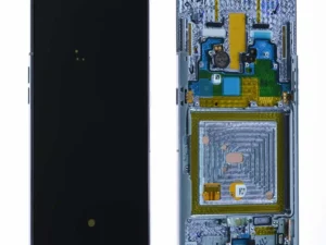 Écran Samsung Galaxy A80 (A805F) Argent + Châssis Origine