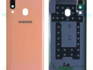 Vitre arrière Samsung Galaxy A40 (A405F) Corail Origine