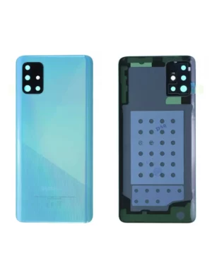 Vitre arrière Samsung Galaxy A51 (A515F) Bleu Origine