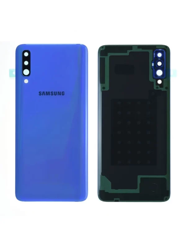 Vitre arrière Samsung Galaxy A70 (A705F) Bleu Origine