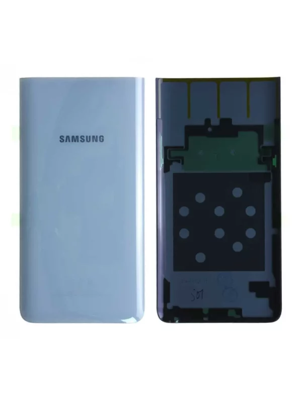 Vitre arrière Samsung Galaxy A80 (A805F) Argent Origine