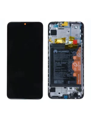 Écran Huawei P Smart 2019 Noir + Châssis : Batterie Origine
