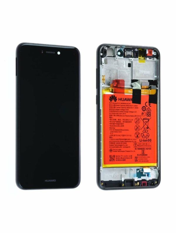 MODÈLE(S) COMPATI P8 Lite 2017 RÉFÉRENCE CONSTRUCTEUR 02351DMR COULEUR Noir